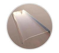 Tettoia trasparente per porta esterna, protezione UV, impermeabile, per portico e patio, 40 x 280 cm, senza supporti necessari, resistente alla neve e alla pioggia, copertura durevole.