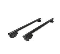 Tettuccio Auto 1 Paio Di Barre Trasversali Per Portapacchi Auto Universali Da Viaggio Per SUV Fuoristrada Box Portabagagli Portapacchi Da Tetto(Nero)