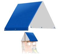 Tettuccio di ricambio per set da gioco, tettuccio per parco giochi in tessuto Oxford da 52 x 90 pollici, telone sostitutivo per altalena antipolvere e resistente al sole, impermeabile, copertura pe