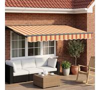 vidaXL Tettuccio Elettrico Retrattile 2,5 x 2 m, Copertura Terrazza Alfresco, Tende Elettriche Ritrattabili, Ombra Versatile, Tenda Esterna Resistente alle Intemperie