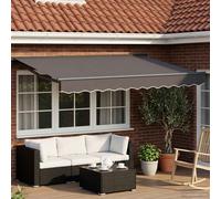 Tettuccio Elettrico Retrattile Antracite 3,5 x 2 m