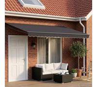 Tettuccio Elettrico Retrattile Antracite 4 x 2 m