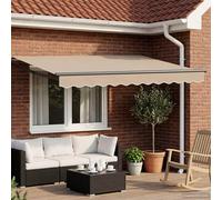 Tettuccio Elettrico Retrattile Beige 3,5 x 2,5 m