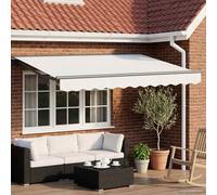 Tettuccio Elettrico Retrattile Bianco 3,5 x 2,5 m