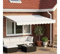 Tettuccio Elettrico Retrattile Bianco 3,5 x 2,5 m