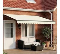 Tettuccio Elettrico Retrattile Crema e Antracite 4 × 3 m