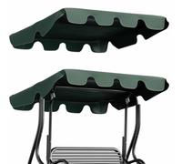 Tettuccio per Dondolo Tetto di Ricambio per Dondolo da Giardino baldacchino di Ricambio per Dondolo da Giardino a 2/3 posti,Tettino Oxford,Copertura Impermeabile,003,249 * 185 * 18cm