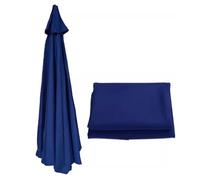 Tettuccio sostitutivo Universale for ombrellone: Solo for tettoie da Esterno e ombrelloni da Mercato; Impermeabile, Resistente ai Raggi UV, Leggero e Durevole(Navy,9.8ft/8ribs)
