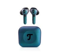 Teufel AIRY TWS PRO - Auricolari Bluetooth True Wireless con cancellazione attiva del rumore, modalità di trasparenza, ricarica wireless, IPX4, impermeabile - Cosmic Teal
