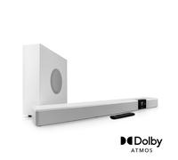 Teufel CINEBAR 22 per Dolby Atmos 5.1 Set Bianco