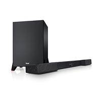 Teufel CINEBAR DUETT Power Edition - Soundbar 2.1 con subwoofer, Dolby Audio, Bluetooth, HDMI 3D ARC CEC - nero