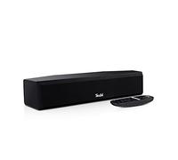 Teufel Cinebar One, Soundbar Bluetooth 5.0 con AptX® C Ultracompatta Sistema Bass Reflex, Nero