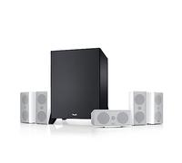 Teufel CONSONO 35 Mk3 Power Edition 5.1 Set - Diffusori home cinema con potente subwoofer, satelliti hi-fi, sistema audio surround - bianco