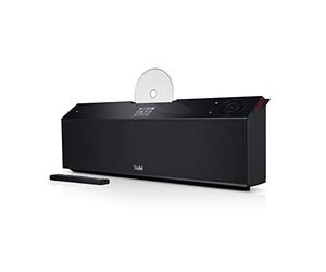 Teufel MUSICSTATION Lettore Bluetooth internet CD DAB+ radio digitale e radio FM, streaming musicale, suono HiFi, sveglia, W-LAN, Bass Reflex - nero