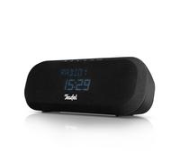 Teufel RADIO ONE Altoparlante Bluetooth Radiosveglia con Radio DAB+ FM, Risveglio delicato Musica preferita dallo smartphone, suono HiFi, USB - nero