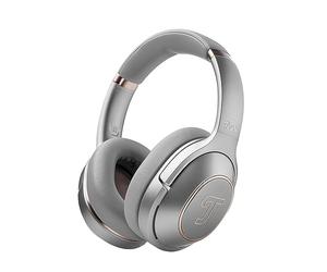Teufel REAL BLUE PRO Cuffie Over-Ear Wireless Bluetooth con Cancellazione Attiva del Rumore ANC, con una lunga durata della batteria (56 ore) e Ricarica rapida, Personalizzazione Mimi Sound - grigio