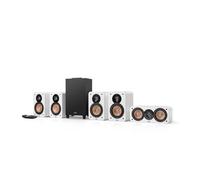 Teufel Ultima 20 Concept 5.1 Surround Sound - Sistema di Altoparlanti con Bluetooth e Ricevitore AV integrato, Dolby Audio, funzione scheda audio USB-C, HDMI ARC CEC - Bianco