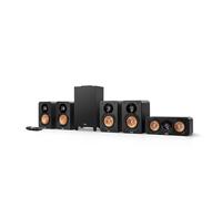 Teufel Ultima 20 Concept 5.1 Surround Sound - Sistema di Altoparlanti con Bluetooth e Ricevitore AV integrato, Dolby Audio, funzione scheda audio USB-C, HDMI ARC CEC - Nero