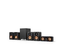 Teufel ULTIMA 20 Surround 5.1-Set, Sistema Altoparlanti HiFi con Subwoofer Frontfire o Downfire, Bass reflex, Home Theater, Nero