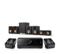 Teufel ULTIMA 20 Surround + Yamaha RX-A2A for Dolby Atmos 5.1.2 Nero