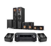 Teufel ULTIMA 40 Surround + DENON X3800H for Dolby Atmos Nero