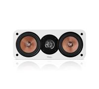 Teufel Ultima Center - Altoparlante Centrale in legno certificato FSC, design moderno e intramontabile, home cinema - Bianco