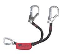 TEUFELBERGER - Ammortizzatore per caso Sorb y-bungy EN 355, lunghezza 125 cm, 2 moschettoni