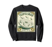 Teufelsrad Monaco Oktoberfest Ruota del Diavolo Vintage Tedesco Felpa