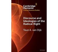 Teun A. van Dij Discourse and Ideologies of the Radical Righ (Copertina rigida)