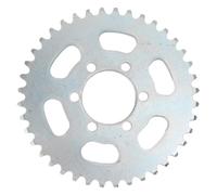 TEUOPIOE Corona 40T per Go Kart, ingranaggio della Ruota della Catena in Acciaio per carichi Pesanti ATV, Sostituzione Durevole della Corona Posteriore, Compatibile con Catena 40T,