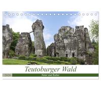 Teutoburger Wald - Natur und Kultur (Tischkalender 2026 DIN A5 quer), CALVENDO Monatskalender: Der Teutoburger Wald fasziniert durch seine Vielseitigkeit