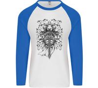 Teutonico Cavaliere St. di George Giorno Crusader Uomo L/S Baseball T-Shirt
