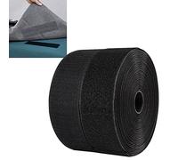 TEUVO Feltro Adesivo per Tenere in Posizione Cuscini e i Tappeti, Nastro Magnetico Autoadesivo di Nylon per la Casa, L'ufficio e la Scuola, 5cm X 4M