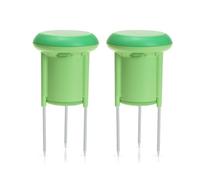 Teuypty 2 Pezzi Tuya Smart Zigbee Tester del Suolo Misuratore di Temperatura e Umidità Termoigrometro Rilevatore di per Automazione del Giardino