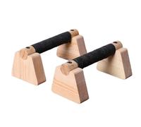 Teuypty Parallele in Legno con Base Antiscivolo, Supporto per Flessioni, Maniglie per Flessioni per Palestra Domestica, Attrezzatura per Allenamento di