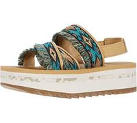 Teva 6851 Donna Sandali con tacco, Doppio Diamanto Blu Teal, 40 EU