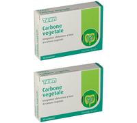 Teva Carbone Vegetale Compresse 2x40 pz Compresse