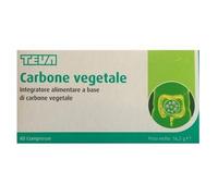Carbone vegetale teva 40 compresse