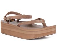 Teva Flatform Slim Archival Ins Grippy Sandali Da Donna In Marrone UK 3 - 8
