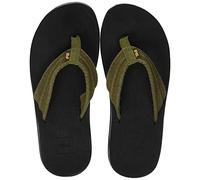 Teva Infradito da uomo M Voya Canvas, verde oliva scuro, 42 EU