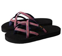 Teva Infradito Olowahu per bambini, Palme Indaco/Rosa Viola, 5 Big Kid