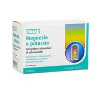 Teva Magnesio e Potassio Plus 24 bustine