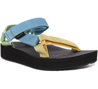 Teva Midform Universal W - sandali - donna 6 US Blue/Green/Yellow woman Eva,Repreve