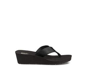 Teva Mush Mandalyn Wedge 2, Motif nero, 38 M EU