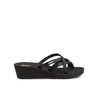 Teva Mush Mandalyn Wedge Ola 2 Flip-Flop, Sandali Donna, Nero, 41 EU