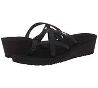 Teva Mush Mandalyn Wedge Ola 2, Sandali Donna, Nero, 36 EU