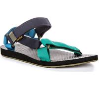 TEVA Nylon Orig Asciugatura Veloce Tessitura Vegan Navy Multi Uomo Sandalo UK 7