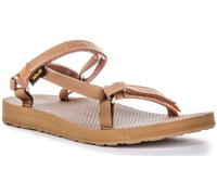 Teva Original Strappy Uni Slim Sandalo Da Donna In Mocha UK 3 - 8