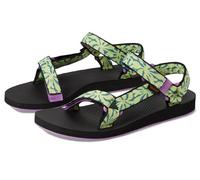 Teva Original Universal, Sandalo Sportivo Donna, Beach Floral Wild Lime, 40 EU