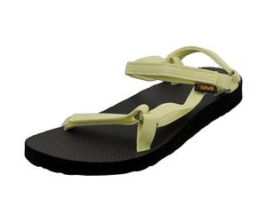 Teva Original Universal Slim Sandali Camminata Nero Giallo Donna - 40 EU